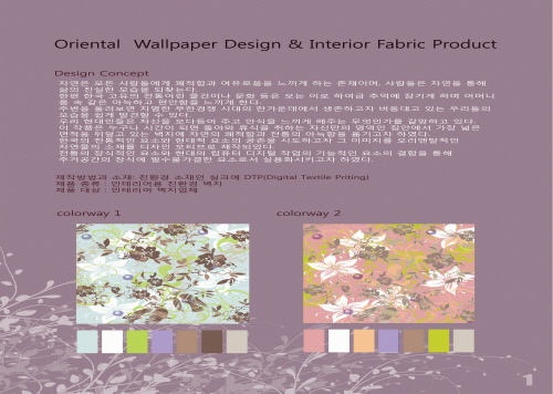 Oriental Fabric Wallpaper & Rollscreen